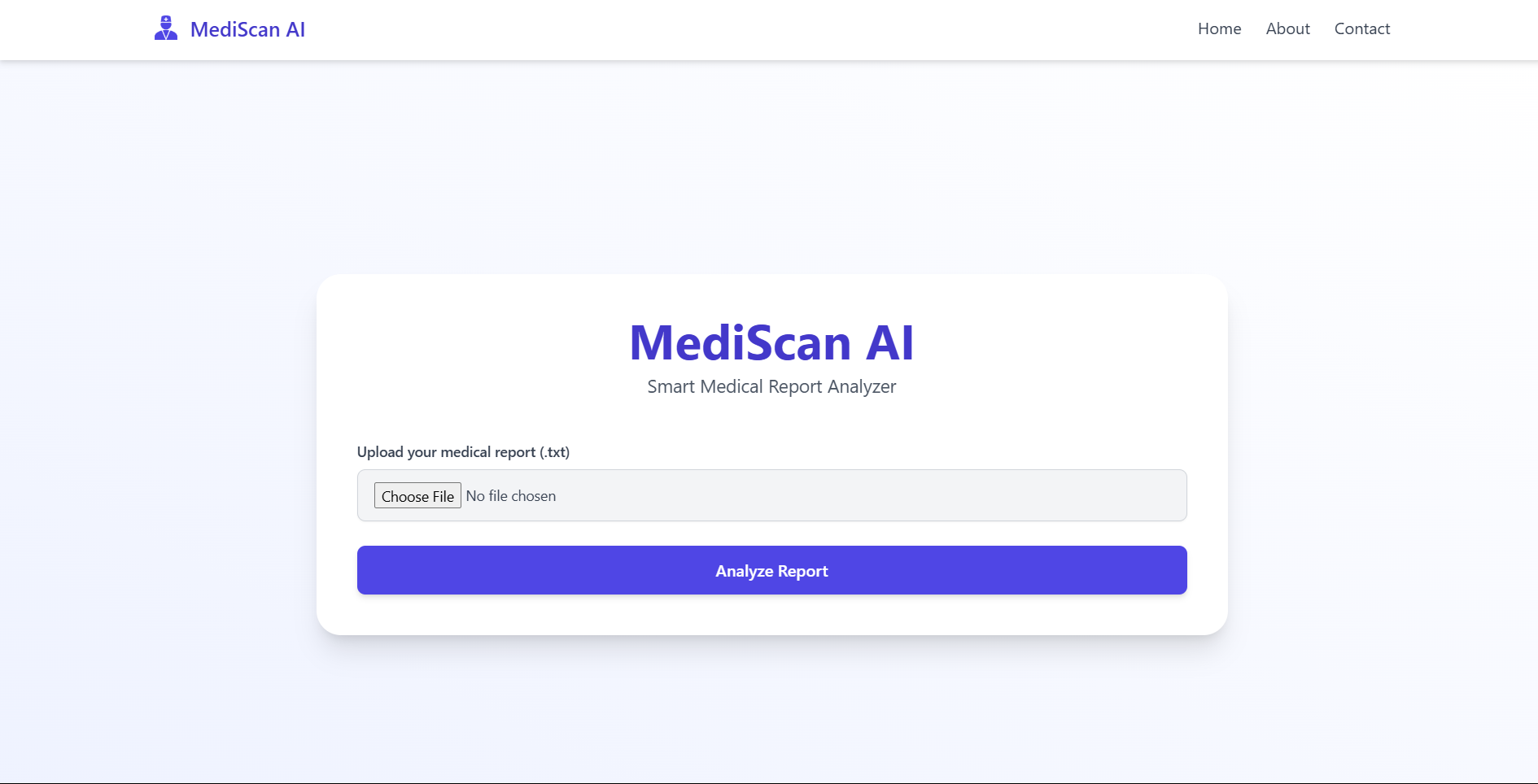 Medical Report Analyzer